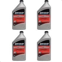 Óleo Náutico Original Mercury Quicksilver TCW3 2T Kit 4 Lts