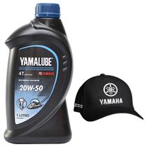 Óleo Náutico Yamalube 20w50 4 Tempos 1 Litro + Boné Yamaha Óleo Náutico Yamalube 20w50 4 Tempos 1 Litro + Boné Yamaha