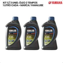 Óleo Náutico Yamalube Tcw3 2 Tempos 1 Litro Kit C/3