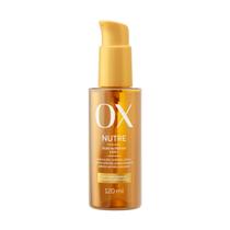 Óleo Nutritivo 3x1 Reparador de Pontas OX Nutre 120ml Potencializador Hidratante Umectante Antifrizz