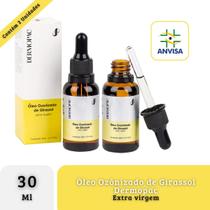 Oleo Ozonizado de Girassol Concentrado Cicatrizante Pele Natural Dermopac 30ml - 2 Unidades