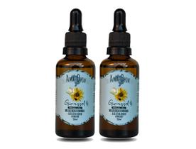 Óleo Ozonizado Girassol Melaleuca Tea Three E Copaíba 2x50ml Ama Ozon 2 Unidades