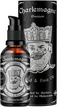 Óleo para Barba Charlemagne 30 ml Vegano com Aroma de Couro