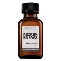 Óleo para barba e pele Redken Brews para homens 30ml