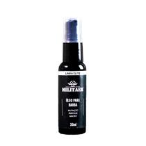 Oleo para barba militaer 30ml - nutricao e forca