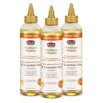 Óleo para cabelo African Pride Moisture Miracle 5 Óleos essenciais 240 ml Óleo para cabelo African Pride Moisture Miracle 5 Óleos essenciais 240 ml