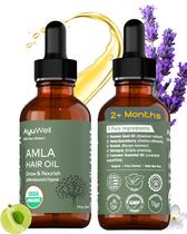 Óleo para cabelo Ayuwell Amla Lightweight Indian Growth 60mL