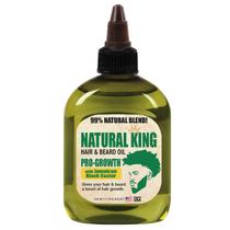 Óleo para Cabelo e Barba SFC Natural King Pro-Growth - 210ml com Óleo de Rícino