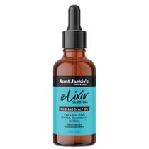 Óleo para cabelo e couro cabeludo Aunt Jackie's Elixir Essentials 60 ml