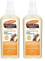 Óleo para cabelo e couro cabeludo Palmer's Cocoa Butter & Biotina 150mL x2 Óleo para cabelo e couro cabeludo Palmer's Cocoa Butter & Biotina 150mL x2