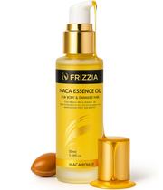 Óleo para cabelo Frizzia Argan Antifrizz & Shine 50 ml de proteção térmica