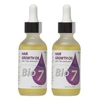 Óleo para Crescimento Capilar By Natures Bio 7 59 ml Kit com 2