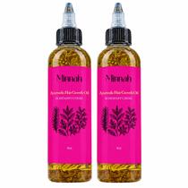 Óleo para Crescimento Capilar Minnah com Alecrim, Feno-grego e Rícino 120ml Óleo para Crescimento Capilar Minnah com Alecrim, Feno-grego e Rícino 120ml
