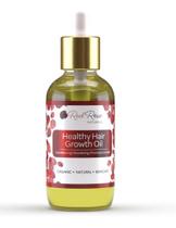 Óleo para Crescimento Capilar Red Rose Naturals 30ml à Base de Plantas