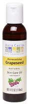 Óleo para cuidados com a pele Aura Cacia Grapeseed 118mL testado por GC/MS