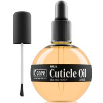 Óleo para Cutículas C CARE Leite e Mel 75 ml com Conta-gotas e Pincel Óleo para Cutículas C CARE Leite e Mel 75 ml com Conta-gotas e Pincel