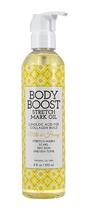 Óleo para estrias Body Boost, leite e mel 240 ml, seguro para gravidez
