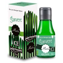 Óleo Para Massagem Beijável Linha Sorvete Ice Sabores Gelado