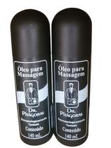Óleo para massagem dr. pitagoras 140ml kit com 02und Óleo para massagem dr. pitagoras 140ml kit com 02und