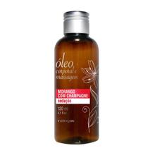 Óleo para massagem feitiços de morango com champagne 120ml