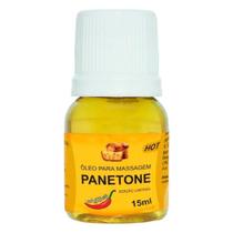Oleo Para Massagem Hot no Sabor de Panetone 15ml - Chillies
