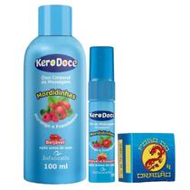 Óleo para Massagem Íntima Kero Doce Mordidinhas + Gel Íntimo Kero Doce Mordidinhas + Pomada Fogo do Dragão Ginseng Óleo para Massagem Íntima Kero Doce Mordidinhas + Gel Íntimo Kero Doce Mordidinhas + Pomada Fogo do Dragão Ginseng