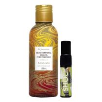 Óleo para Massagem Sensual Íntima: La Passion Vanilla + Shock Plus Menta Óleo para Massagem Sensual Íntima: La Passion Vanilla + Shock Plus Menta
