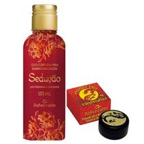 Óleo para Massagem Sensual Íntima Sedução + Pomada Fogo do Dragão Original (Vermelho) Óleo para Massagem Sensual Íntima Sedução + Pomada Fogo do Dragão Original (Vermelho)