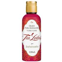 Óleo Para Massagem Sensual Tia Leilah Ylang-Ylang 120ml - Sofisticatto