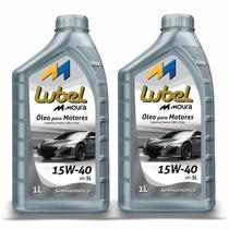 Óleo Para Motores 15W-40 API SL Semissintético Lubel 1 Litro - 2 Unidades