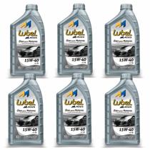Óleo Para Motores 15W-40 API SL Semissintético Lubel 1 Litro - 6 Unidades