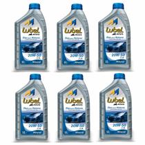 Óleo Para Motores 20W-50 API SL Mineral Lubel 1 Litro - 6 Unidades