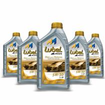 Óleo Para Motores 5W-30 API SP Sintético Lubel 1 Litro - 5 Unidades