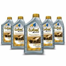 Óleo Para Motores 5W-40 API SN Plus Sintético Lubel 1 Litro - 5 Unidades