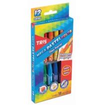 Óleo Pastel Mega Pastel Color - Conjunto C/12 Cores - Tris Óleo Pastel Mega Pastel Color - Conjunto C/12 Cores - Tris