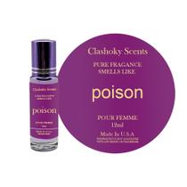 Óleo Perfumado Clashoky Poison Roll On 12ml para Mulheres