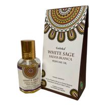 Óleo Perfumado Goloka White Sage Sálvia Branca com 10 ml - Lua Mística - 100% Original - Loja Oficial