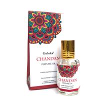 Óleo Perfumado Indiano Goloka Chandan 10ml