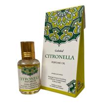 Óleo Perfumado Indiano Goloka Citronela com 10 ml