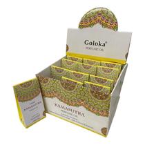Óleo Perfumado Indiano Goloka Kamasutra 10 Ml Cx C12