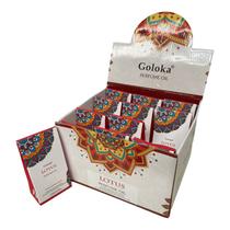 Óleo Perfumado Indiano Goloka Lotus 10 ml Cx Com 12