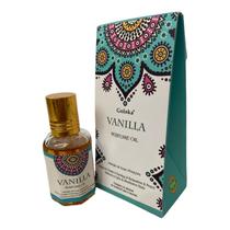 Óleo Perfumado Indiano Goloka Vanilla Baunilha com 10 ml - Lua Mística - 100% Original - Loja Oficial