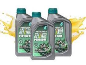 Óleo Petronas Selenia Perform 5W30 API SP PLUS 100% SINTÉTICO KIT CARRO 3 L