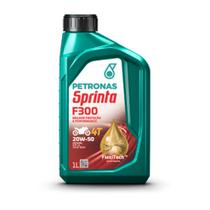 Óleo Petronas Sprinta F300 20W50 Mineral Moto 4T API SL JASO MA2 1 Litro Proteção Antidesgaste Óleo Petronas Sprinta F300 20W50 Mineral Moto 4T API SL JASO MA2 1 Litro Proteção Antidesgaste