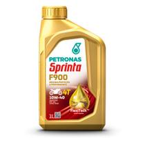 Óleo Petronas Sprinta F900 10W40 Sintético Moto 4T JASO MA2 1 Litro Alta Performance e Proteção Óleo Petronas Sprinta F900 10W40 Sintético Moto 4T JASO MA2 1 Litro Alta Performance e Proteção