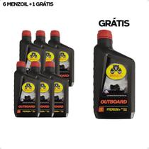 Óleo Premium TCW3 Menzoil 2T Pague 6 Leve 7 Litros