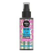 Óleo Primer Selagem Máxima Top Coat Liso Ostentação Salon Line Óleo Primer Selagem Máxima Top Coat Liso Ostentação Salon Line