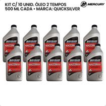 Óleo Quicksilver Tcw3 2 Tempos 500ml Kit C/10