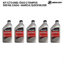 Óleo Quicksilver Tcw3 2 Tempos 500ml Kit C/5