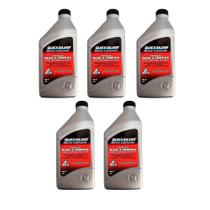 Óleo Quicksilver Tcw3 2 Tempos 500ml Kit Com 5